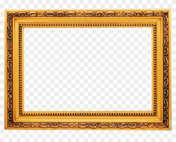 Gold Frame - Traditional Photo Frame Png