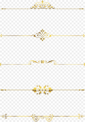 Gold - Golden pattern edge Gold - Golden pattern edge