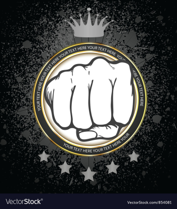 Gold label vector image Gold label vector image
