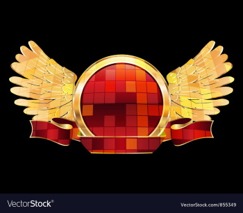 Gold label vector image Gold label vector image