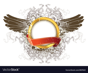 Gold label vector image Gold label vector image