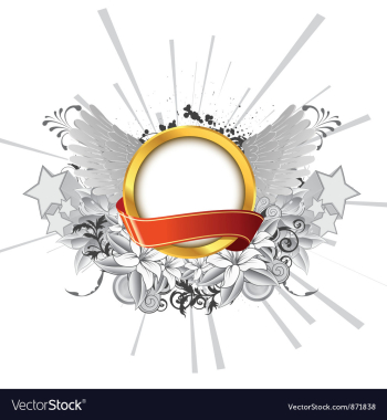 Gold label vector image Gold label vector image