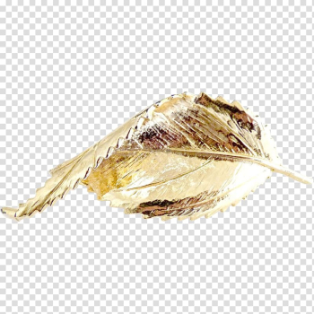 Gold leaf Autumn Brooch, gold leaf transparent background PNG clipart Gold leaf Autumn Brooch, gold leaf transparent background PNG clipart