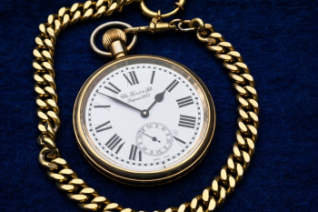 Gold Link Pocket Watch