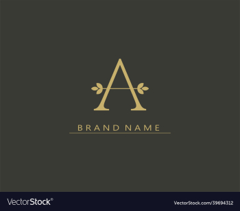gold logo initials letter gold logo initials letter