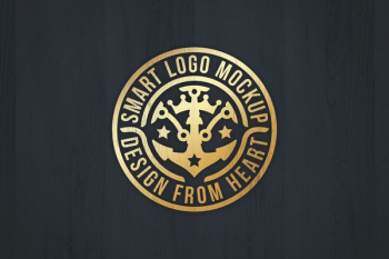 Gold Logo Mockup Gold Logo Mockup