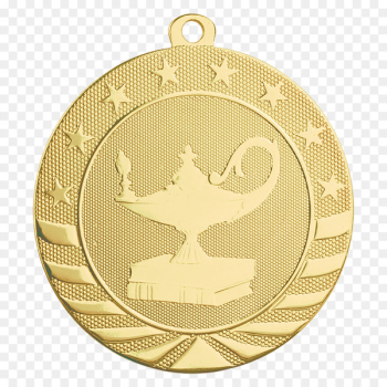 Gold medal Trophy Sport Ribbon - medal Gold medal Trophy Sport Ribbon - medal