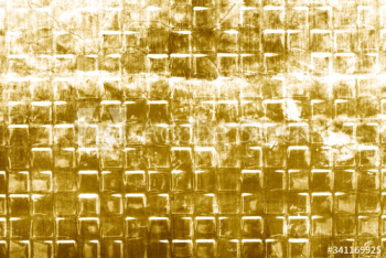 Gold mosaic texture Gold mosaic texture