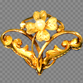 Gold Object PNG Photo