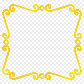 Gold Page Border - Wizard Of Oz Border