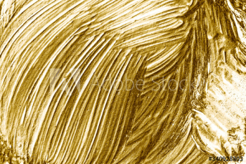 Gold paint brush stroke Gold paint brush stroke