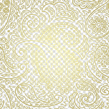 Gold paisley illustration, Visual arts The arts Pattern, Gold pattern shading atmosphere transparent background PNG clipart