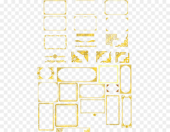 Gold Pattern - Golden border Gold Pattern - Golden border