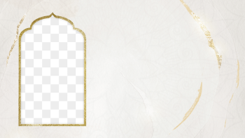 Gold Ramadan png frame, transparent | Free PNG - rawpixel