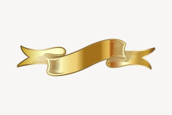 Gold ribbon banner clipart, decorative | Free Photo - rawpixel Gold ribbon banner clipart, decorative | Free Photo - rawpixel