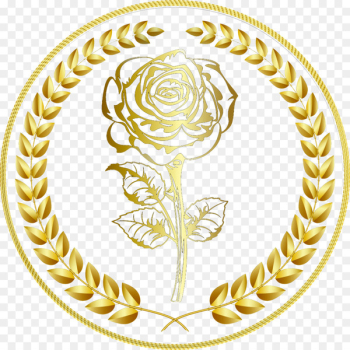 Gold Rose Euclidean vector - Golden Rose wheat logo Gold Rose Euclidean vector - Golden Rose wheat logo