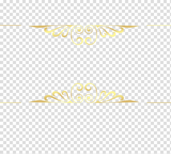 Gold scroll border lines, Light String, Art Deco lines transparent background PNG clipart