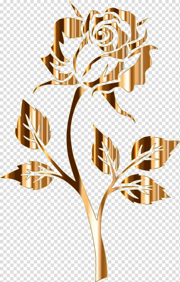 Gold Silhouette Rose , Gold Roses transparent background PNG clipart Gold Silhouette Rose , Gold Roses transparent background PNG clipart