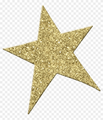 Gold Star Clipart Clipartfest - Transparent Background Glitter Star