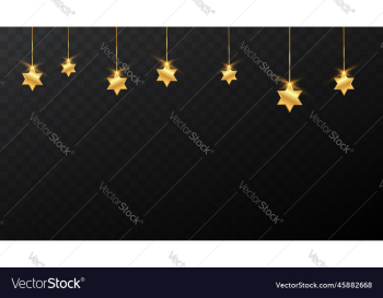 gold stars on a transparent background