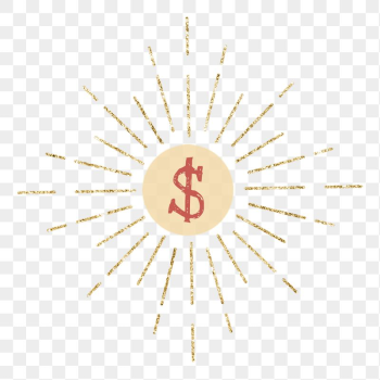 Gold sunburst, finance png sticker, | Free PNG - rawpixel