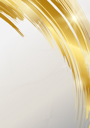 Gold wave abstract background illustration