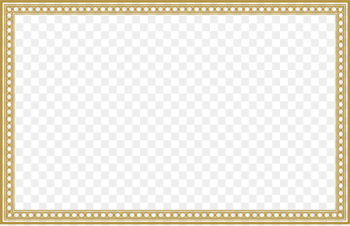 Golden Age of Radio Wedding invitation Graphic design - Vector Gold Frame Border 