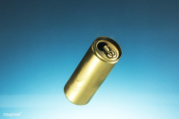Golden aluminium soda can with copyspace | Free photo - 2312906 Golden aluminium soda can with copyspace | Free photo - 2312906