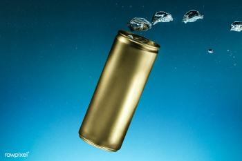 Golden aluminium soda can with copyspace | Free photo - 2315764 Golden aluminium soda can with copyspace | Free photo - 2315764