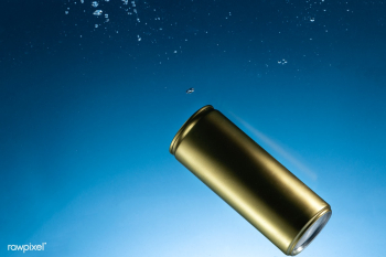 Golden aluminium soda can with copyspace | Free photo - 2319405 Golden aluminium soda can with copyspace | Free photo - 2319405