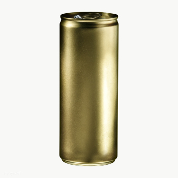 Golden aluminium soda can with copyspace | Free transparent png - 2315760 Golden aluminium soda can with copyspace | Free transparent png - 2315760