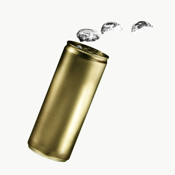 Golden aluminium soda can with copyspace | Free transparent png - 2316705 Golden aluminium soda can with copyspace | Free transparent png - 2316705