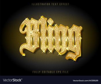 golden and shiny text effect