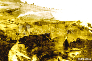Golden brushstrokes abstract textured background Golden brushstrokes abstract textured background
