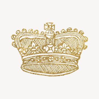 Golden crown clipart, vintage illustration | Free Photo Illustration - rawpixel Golden crown clipart, vintage illustration | Free Photo Illustration - rawpixel