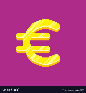 golden euro symbol golden euro symbol