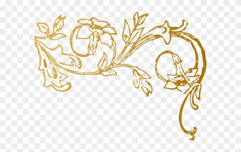 Golden Fl Border Png Free - Golden Floral Design Png Golden Fl Border Png Free - Golden Floral Design Png