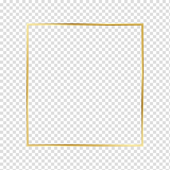 Golden flare frame, gold-colored frame transparent background PNG clipart