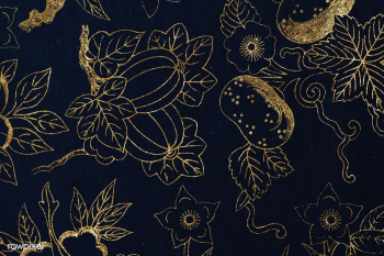 Golden floral background design | Free illustration - 2335114 Golden floral background design | Free illustration - 2335114