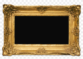 Golden Frame Png Image Background - Frame Gold Png Transparent