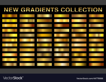 golden gradient set background icon texture