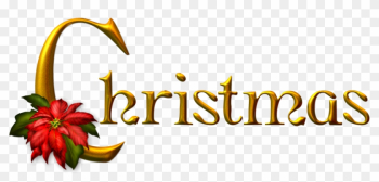 Golden Merry Christmas Text Png