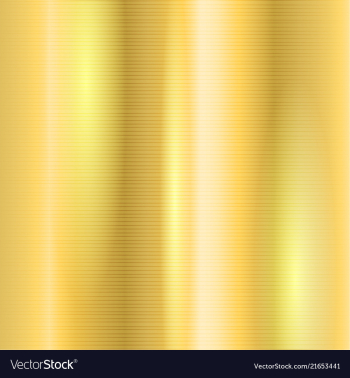 Golden metallic texture background vector image Golden metallic texture background vector image