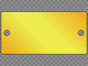 Golden Name Plate Transparent Image Golden Name Plate Transparent Image