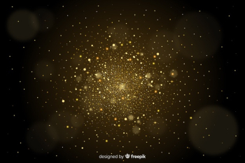 Golden particles blurred decorative background Free Vector Golden particles blurred decorative background Free Vector
