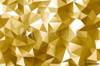 Golden patterned background Golden patterned background
