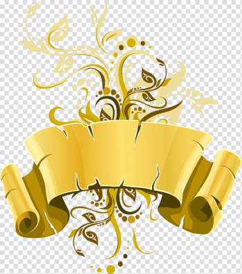 Golden ribbon transparent background PNG clipart Golden ribbon transparent background PNG clipart