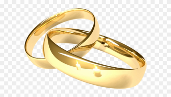 Golden Rings Png Image - Gold Wedding Rings Png