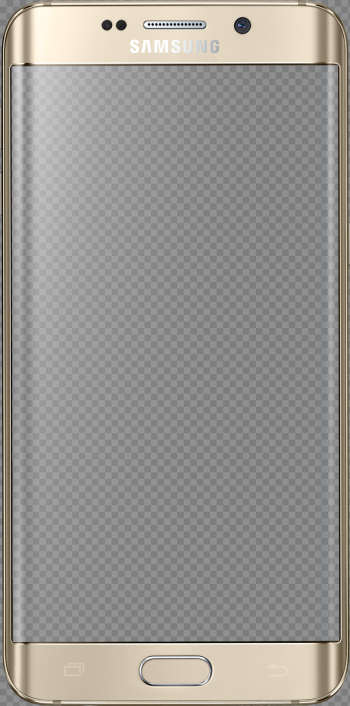 Golden Samsung Mobile S7 Telephone Phone Border