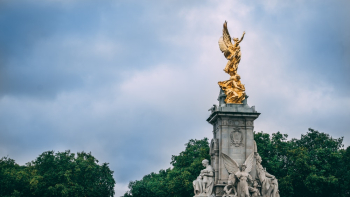 GoldnColored Angel Statue GoldnColored Angel Statue